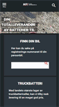 Mobile Screenshot of batteriimport.no